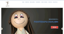 Desktop Screenshot of fisioterapiaequilibri.com